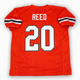 Ed Reed Jersey - Orange - College Style - Unsigned